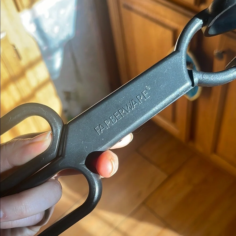 Farberware Black Kitchen Tongs